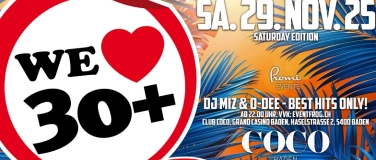 Event-Image for 'We Love 30+ Party'