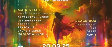 Event-Image for 'Ascension w/ DJ TRAYTEX (Hybrid), DJ SODBRENNEN, RYX & more'