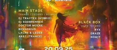 Event-Image for 'Ascension w/ DJ TRAYTEX (Hybrid), DJ SODBRENNEN, RYX & more'
