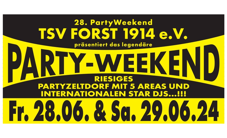 Freitag Party-Weekend 2025 Tickets