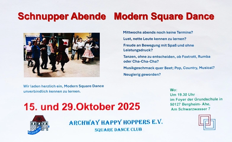 Event-Image for 'Modern Square Dance Schnupperabend'
