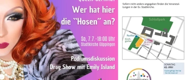 Event-Image for 'QUEER:GEFRAGT Wer hat hier die ''Hosen'' an? + DRAG SHOW'