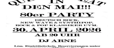 Event-Image for 'Querbeat in den Mai - 80er Party'