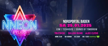 Event-Image for 'NNEON - 8 JAHRE Jubiläum'