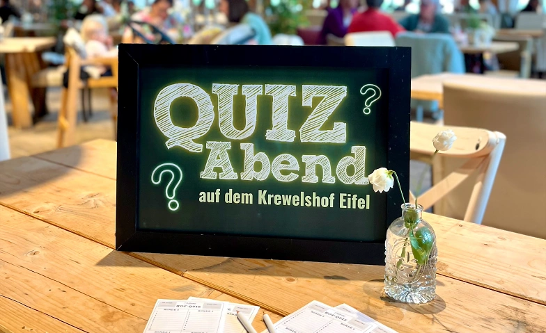 Hof Quiz &ndash; Dein neuer Lieblingsabend  Krewelshof Eifel Tickets