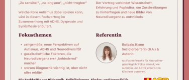 Event-Image for 'Fachvortrag Autismus mit Rafaela Kiene'