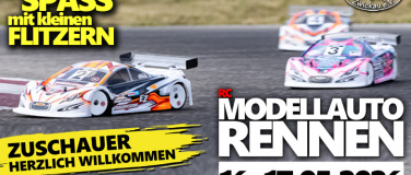 Event-Image for 'Gro&szlig;er Spa&szlig; mit kleinen Flitzern - RC Modellauto Rennen'