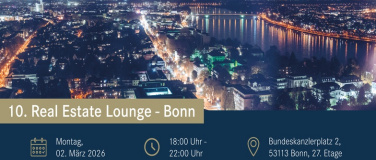 Event-Image for '10. Jubil&auml;um REAL ESTATE LOUNGE. Entscheider im Dialog.'