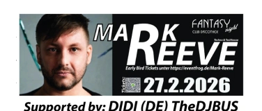 Event-Image for 'Mark Reeve Techno Night'