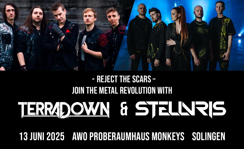 Reject the Scars AWO-Proberaumhaus "Monkeys", Konrad-Adenauer-Straße 98, 42651 Solingen Tickets