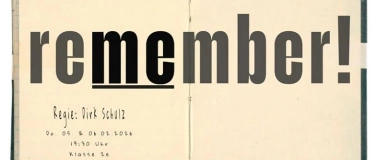Event-Image for 'remember! KuPro der Klasse 2E (05.02)'