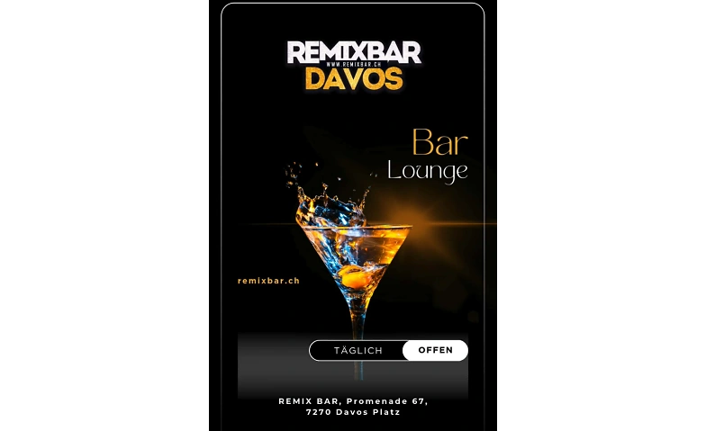 Good Vibes RemixBar Davos Tickets