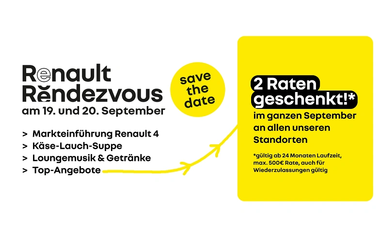 Event-Image for 'Renault Rendezvous – Tag der offenen Tür bei Hartmann'