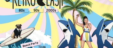 Event-Image for 'RETRO CLASH 80s 90s 2000s Beach Party // 13.06. Gloria'