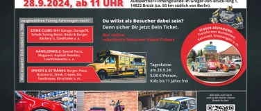 Event-Image for '8. Tuning-Treffen in Brück – „Runter im Hof“ am 28.9.2024'