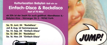 Event-Image for '„Rockdisco“ mit DJ Ilja auf Vinyl im Babylon Fürth'