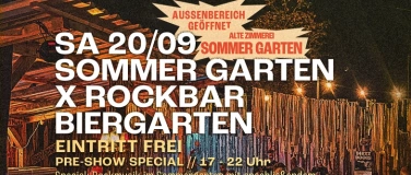 Event-Image for 'Sommer Garten x Rockbar Biergarten'