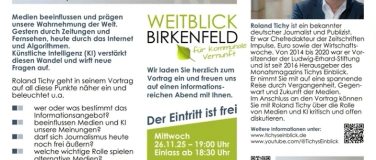 Event-Image for 'Wer lenkt wen? Medien, Mensch und KI'