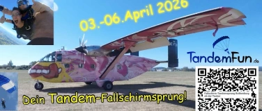 Event-Image for 'Fallschirm-Tandemsprung Rothenburg ob der Tauber aus 4000m'