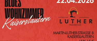 Event-Image for 'Blues Wohnzimmer KAISERSLAUTERN (Special Guest: Ty Le Blanc)'