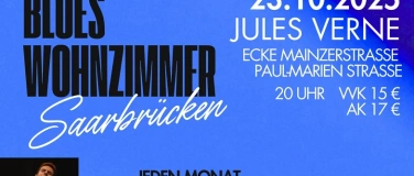 Event-Image for 'Blues Wohnzimmer Saarbrücken (Special Guest: Ty LeBlanc)'