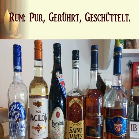 Rum-Tasting & Rum-Cocktailkurs CocktailContor, Sülzgürtel 76A, 50937 Köln Tickets