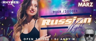 Event-Image for 'Russian Night @ Rhymes Club'
