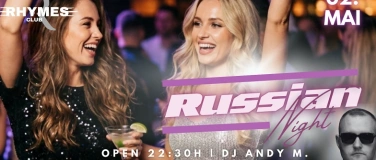 Event-Image for 'Russian Night @ Rhymes Club'