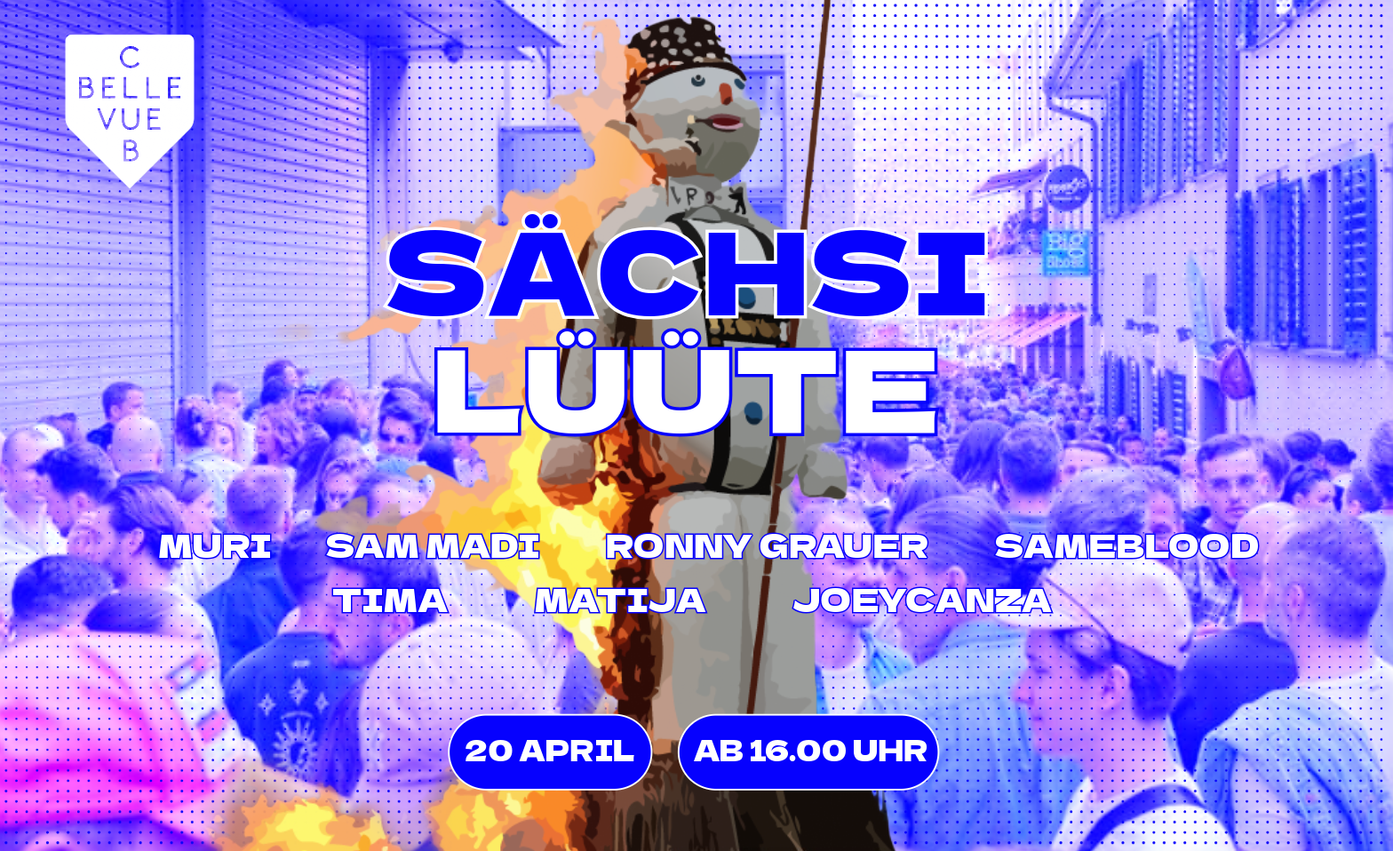 S&Auml;CHSIL&Uuml;&Uuml;TE Club Bellevue, Z&uuml;rich Tickets