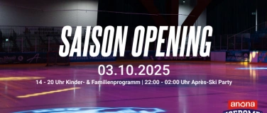 Event-Image for 'SAISON OPENING im anona ICEDOME'