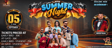 Event-Image for 'Late Summer Night with Sanidapa ft Sandun, Surenie & Milinda'