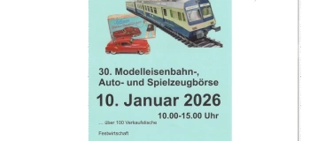 Event-Image for '30. Modelleisenbahn- Auto und Spielgeugbörse'