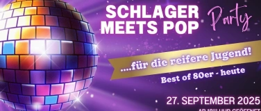 Event-Image for 'SCHLAGER meets POP - Party'