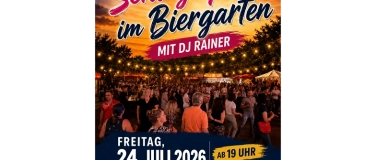 Event-Image for 'Die gro&szlig;e Schlagerparty im Biergarten mit DJ Rainer'