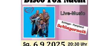 Event-Image for 'Discofox-Nacht mit Schlagerzeit'
