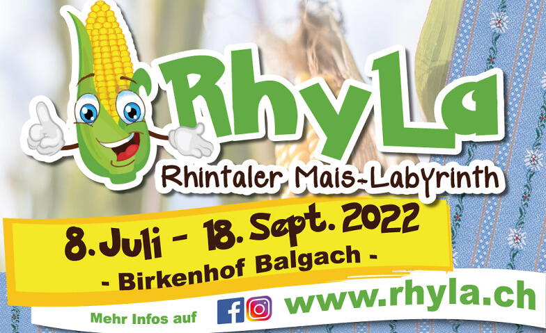 RhyLa - Rhintaler Maislabyrinth RhyLa Maislabyrinth, Balgach Tickets