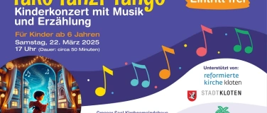 Event-Image for 'Tako tanzt Tango - Kinderkonzert mit Musik und Erzählung'