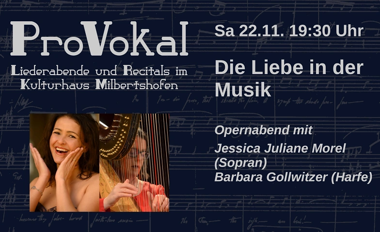 Die Liebe in der Musik - Jessica Morel & Barbara Gollwitzer Billets