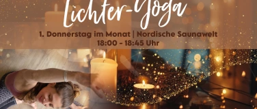 Event-Image for 'Lichter-Yoga in der nordischen Saunawelt'