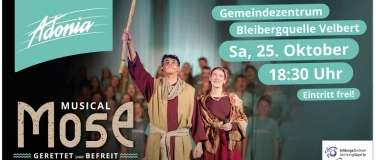 Event-Image for 'Adonia-Musical MOSE - GERETTET UND BEFREIT in Velbert'