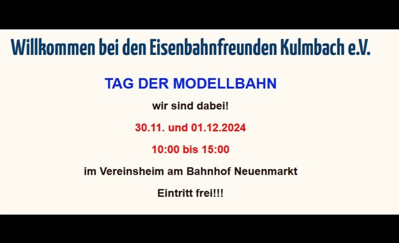 Event-Image for 'Tag der Modellbahn'