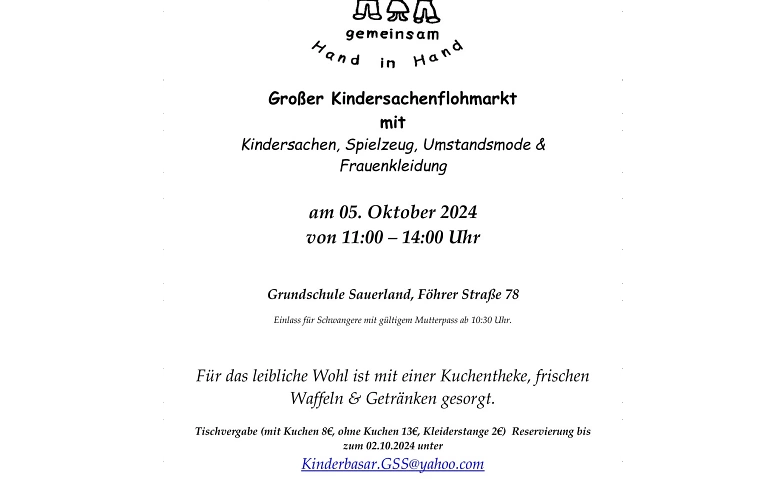 Event-Image for 'Kindersachenflohmarkt'