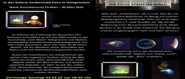 Event-Image for 'Holografie- und Objektausstellung "Rück-Licht-Blicke"'