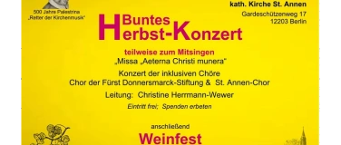 Event-Image for 'Buntes Herbst-Konzert - teilweise zum Mitsingen'