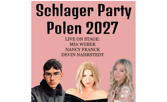 Logo de sponsoring de l'&eacute;v&eacute;nement Schlager Party Polen 2027