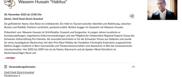 Event-Image for 'Puchpremiere "Habitus"'