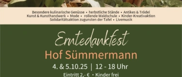 Event-Image for 'Erntedankfest auf Hof Sümmermann'