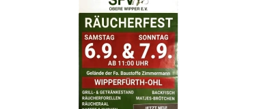 Event-Image for 'SFV Obere Wipper e.V. - Räucherfest 2025'