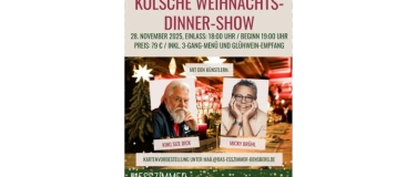 Event-Image for 'Kölsche Weihnachts Dinnershow'