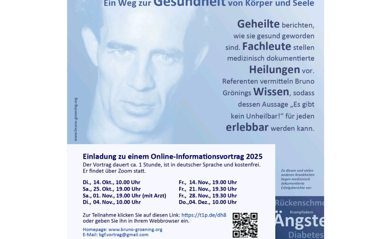 Online-Informationsvortrag 2025 Tickets
